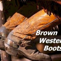 Vintage Brown Western Boots